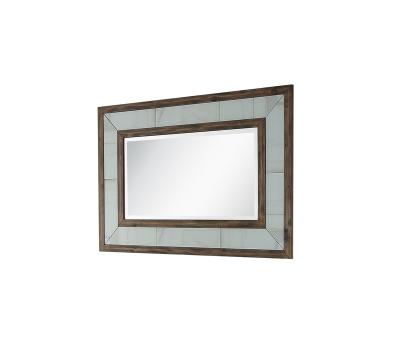 China High Quality Adjustable Contemporary Wall Mirror (Others) Mirror Furniture With Antique Color For Bedroom With Matching Console Table for sale