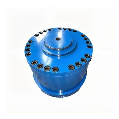 China Flange OEM Hydraulic Cylinder Of Roller Press Blue Dimension Hydraulic Press For Roller Press for sale