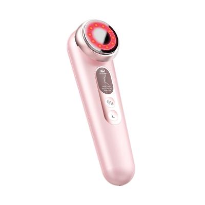 China 2021 New Portable Anti-puffiness Design Microcurent RF EMS Factory Face Beauty Device for sale