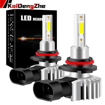 China Reliable High Power 60W Led Car Headlights 9005 COB HB3 Automobile Led Headlight Bulb 12*9*6CM for sale