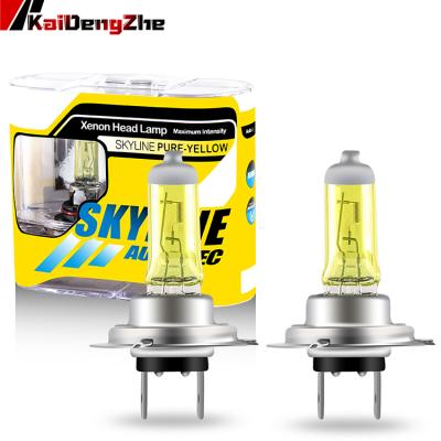 China Universal Fit New 55W H8 H7 H3 9005 12V 1500LM H4 Super Popular Car Headlight Halogen Bulb for sale