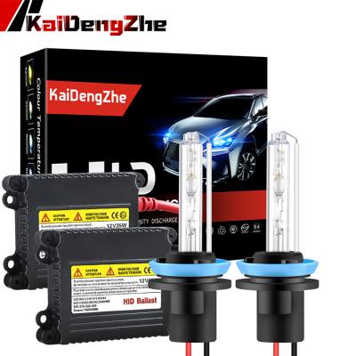 China Universal Fit 6000k 12V Car Headlight Bulb Bright H8 35W HID Xenon Lamp With Slim Ballast Kit for sale