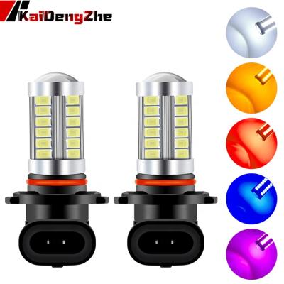 China Universal Kit Lighting System HB3 Car Fog Light H4 Auto LED Headlight 33SMD Front Fog Bulb for sale