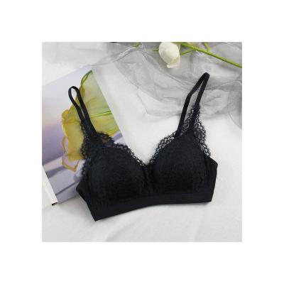 China Wholesale Fashion Comfortable Mold Breathable High Quality Cup Bra Daily Wear Black Bra for sale