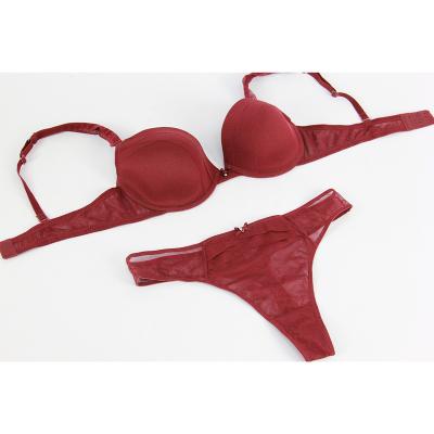 China Hot Selling Sexy QUICK DRY Fashion Women Lingerie Bra Set for sale