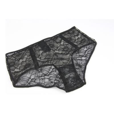 China Seamless Women Lace Up Panties Sexy Women Net Knickers Hippie for sale