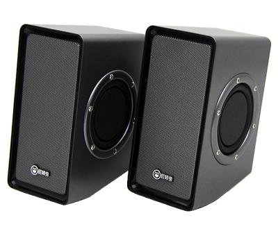 China High End Rectangle two driver stereo hi fi speaker for cell phone / Tablet / Ipad for sale