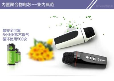 China microfone externo da gravação sonora a pilhas do lítio para a tabuleta à venda