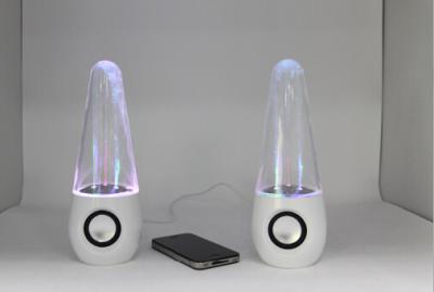 China PC / iPhone / iPad Fountain dancing LED lamp speaker with LED light colorful for sale