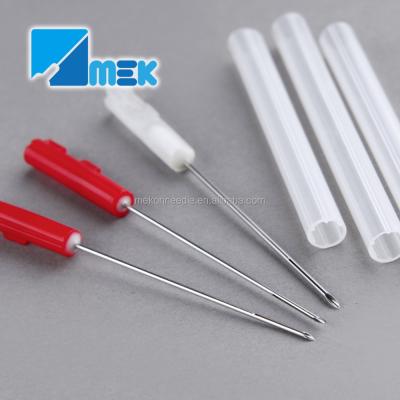 China Medical grade Choi Pen Head Needle stainless steel hair tansplant needle for hair treatment for sale