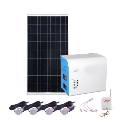 China AMPSOL 500W 500 Watt Home Portable 500W Grid Off Grid Solar Power Supply System Complete for sale