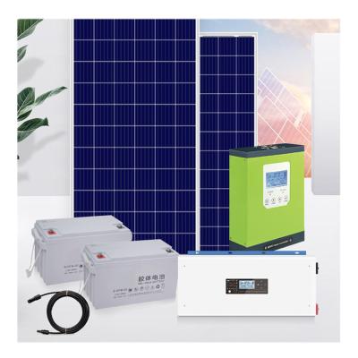 China AMPSOL Home 400W 400 Watt Solar Cell Power Hybrid Home Energy System for sale