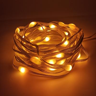 China BLE Stander 5.0/4.2 IP65 66Ft Waterproof 132 LED APP Control Firefly Twinkle Fairy Lights USB Outdoor Christmas Tree String Lights for sale