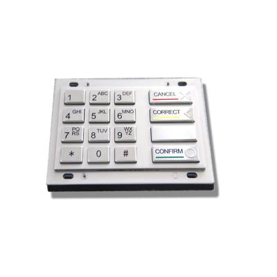 China Industrial Equipments KMY3503A-PCI High Quality Industrial Stainless Steel Metal Waterproof Keyboard for sale