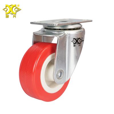 China Wheel Caster Trolley Handle Sera Fender Pivot Retractable Wheel Mountainboard Caster Wheel Totally Te koop