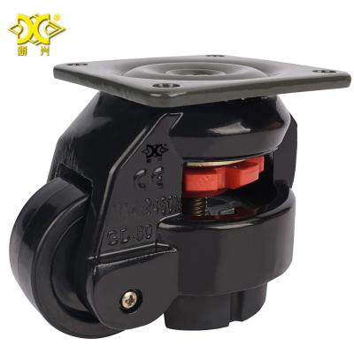 China PIVOT roller industrial caster wheel adjustable load above 500kg for sale