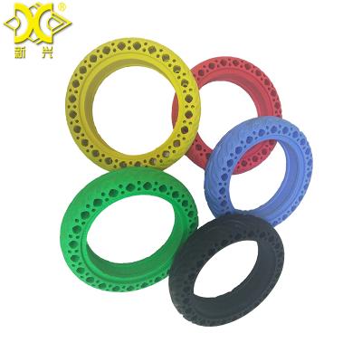 China Colorful Solid Tire Electric Scooter Parts 8.5 Inch 8.5 Inch Honeycomb Solid Tire for sale