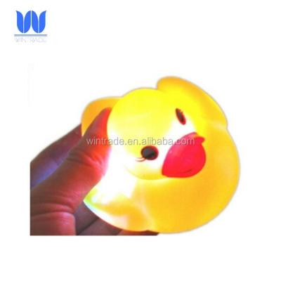 China Bath Toy Waterproof Baby Bath Toy Lightweight Flashing Led Duck for sale