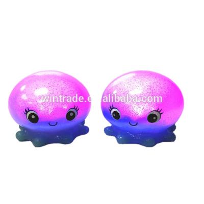 China Wholesale Flashing Floating/LED Float Light Jellyfish Bath Toy For Japanese Market for sale