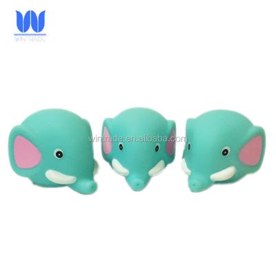 China Bath Toy Baby Bath Toy Organizer Rubber Elephant Squirt Vinyl Figure Toy for sale