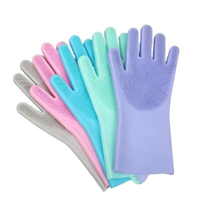 China Silicone Anti-Slip Gloves Washing Use for sale