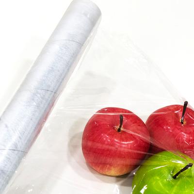 China Moisture Proof PE Cling Film OEM ODM For Food Packing Use Fruits Fresh Keeping Stretch Cling Wrap Food Cling Film for sale