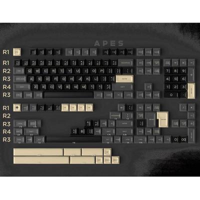 China ABS ABS Key Cap SA 172keys Dual Fire Keycaps for gmk English Mechanical Keycaps Keyboard ABS Keycaps for sale