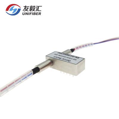 China System testing and protection. 1310/1550nm Dual Fiber 1X2 Mechanical Optical Switch Non-Latching Optical D1X2 Switch for sale