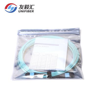 China Data Center Multimode OM3/OM4 MPO (Female) to MPO 8/12/24 (Female) Fiber Trunk Cable Patch Cord Method B for sale