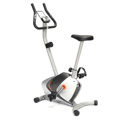 China Iron + non-noise plastic manual home use hot sale magnetic function bodybuilding upright bike for sale