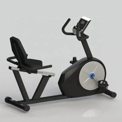 China 2019 new style fitness plastic high quality home use iron + recumbent bike with adjustable saddle for sale