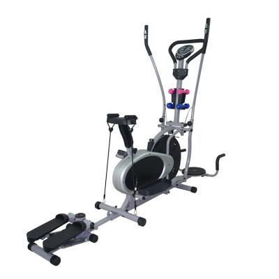 China Iron + Plastic 2019 Home Use Fitness Equipment Multifunctional Orbitrac Bike With Tornado Elastis Step Bands for sale