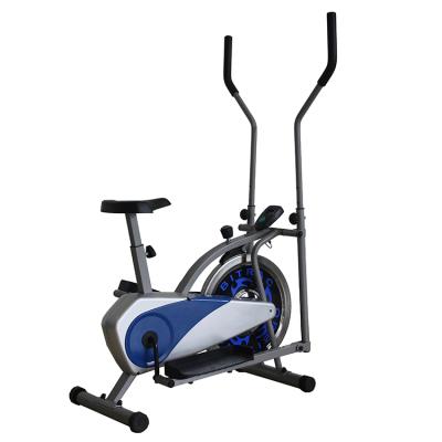 China Iron + Plastic Body Rider Stationary Recline Equipment Exercise Wheel Fan Orbitrac Steel Bike For Sale for sale