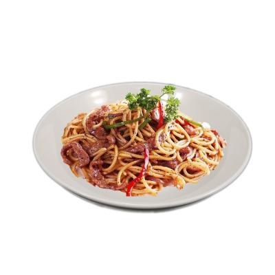 China 8 Inch Thick Round Dish Ceramic White Ceramic Restaurant Use Pasta Macaroni Spaghetti Spaghetti Viable Cheap Bulk Daily Fruit for sale