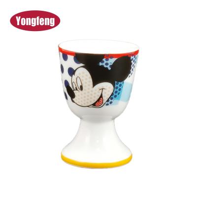 China Viable FAMA Approved Factory Double Wall Cup Egg Cup Custom With Personalized Printing for sale