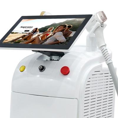 China Newest Hair Removal 2021 CE XL Approved Alma Soprano Ice Titanium Diode Laser 755 808 1064nm Diode Laser Hair Removal Machine Price for sale