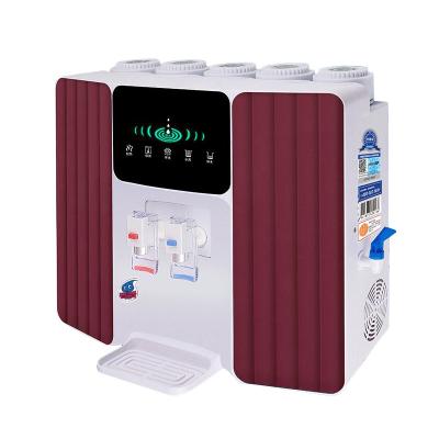 China Hot and Cold Built-in Pure Water Reverse Osmosis Five-stage Machine Purifier Wholesale Household OEM/ODM Pure Water Machine for sale