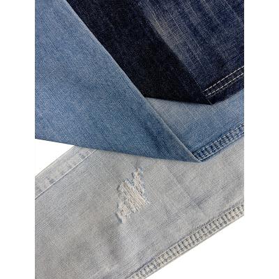 China Competitive Price 100% Denim Fabric Breathable Traditional Cotton Drill Lightweight Denim Fabric Rolls for sale