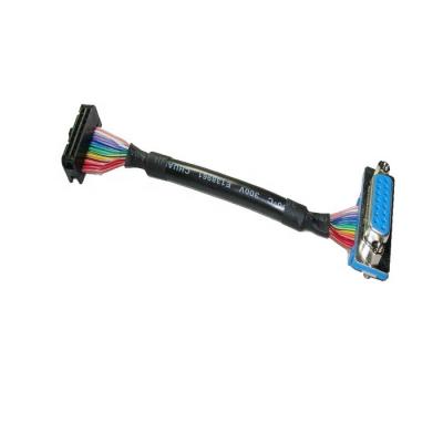 China Data Transmission DB15F to IDC16P Round Ribbon Cable (ERC545-001) for sale