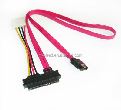 China SATA HDD SFF-8482 to SATA7P+PWR Converter Cable (ERS053-017) for sale