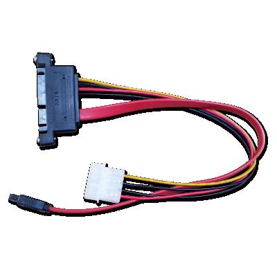 China COMPUTER SATA22 Pin Male Panel Mount Cable (PIERC561-002) for sale