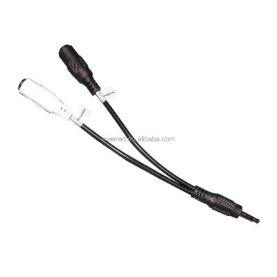 China Microphone 3.5mm Stereo 4 Pole Splitter Audio Cable (PIERC233-027) for sale