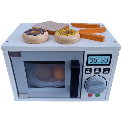 China Hot Selling High Quality Cute Kids Pretend Play Toys Coffee Maker Bread Maker Mixer Wooden Kitchen Sets Toy for sale