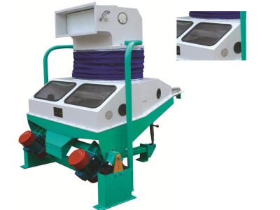 China TQSX100A 0.2x2 KW Gravity Destoner For Separate The Pebble / Metal Impurity for sale