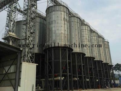 Cina Bianco galvanizzato caldo del silo di stoccaggio del grano per i contenitori di stoccaggio del grano in vendita