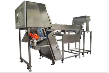 China Self - Detection 120 Untis Color Sorter Machine For Sorting Transparent Plastic for sale