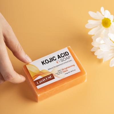 China High Quality Brightening Cleansing Kojic Acid Base And Skin Whitening Organic Acne Glutathione Soap for sale