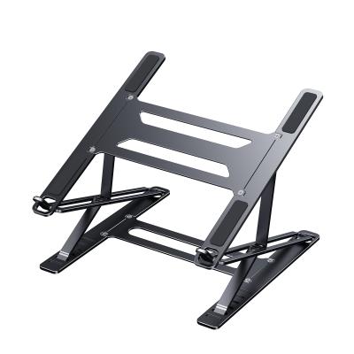 China Adjustable Portable Foldable Foldable Notebook Support Riser Laptop Stand Aluminum Holder Cooling Stand for sale