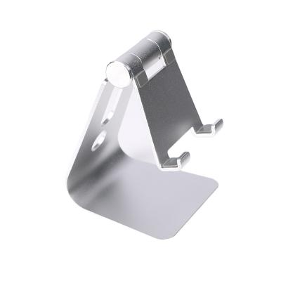 China Wholesale Adjustable Aluminum Alloy Waterproof Portable Desktop Stand Phone Foldable Phone Stand for sale