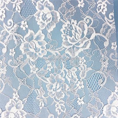 China Sustainable Chantilly Lace Wedding Dresses in White - Chantilly Lace Tablecloth, Runner and Place Mat for sale